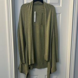Lululemon Athletica Sage Green Cardigan